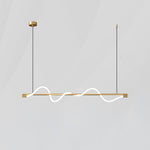 Linear Curve Island Pendant Lamp