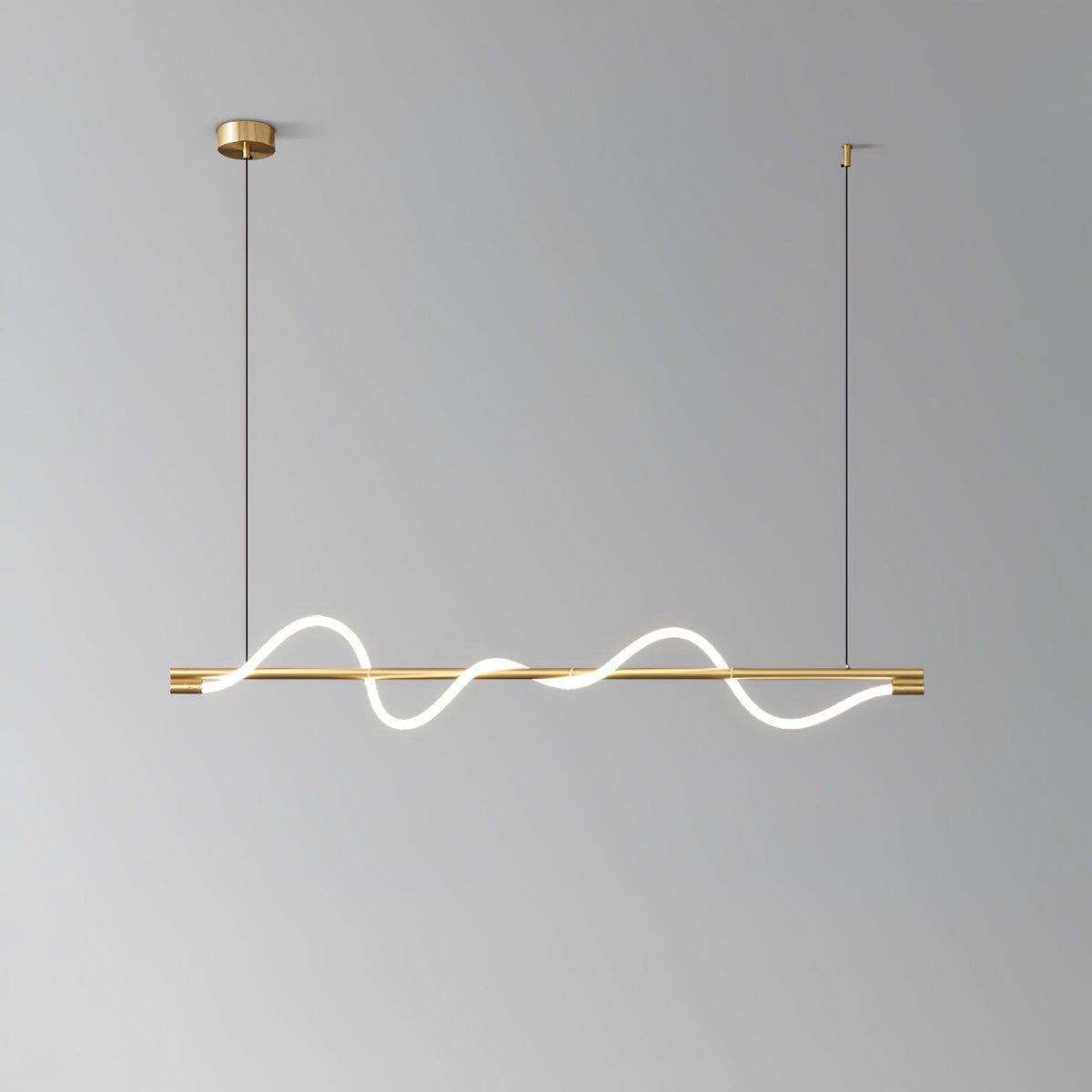 Linear Curve Island Pendant Lamp