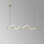 Linear Curve Island Pendant Lamp
