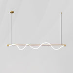 Linear Curve Island Pendant Lamp