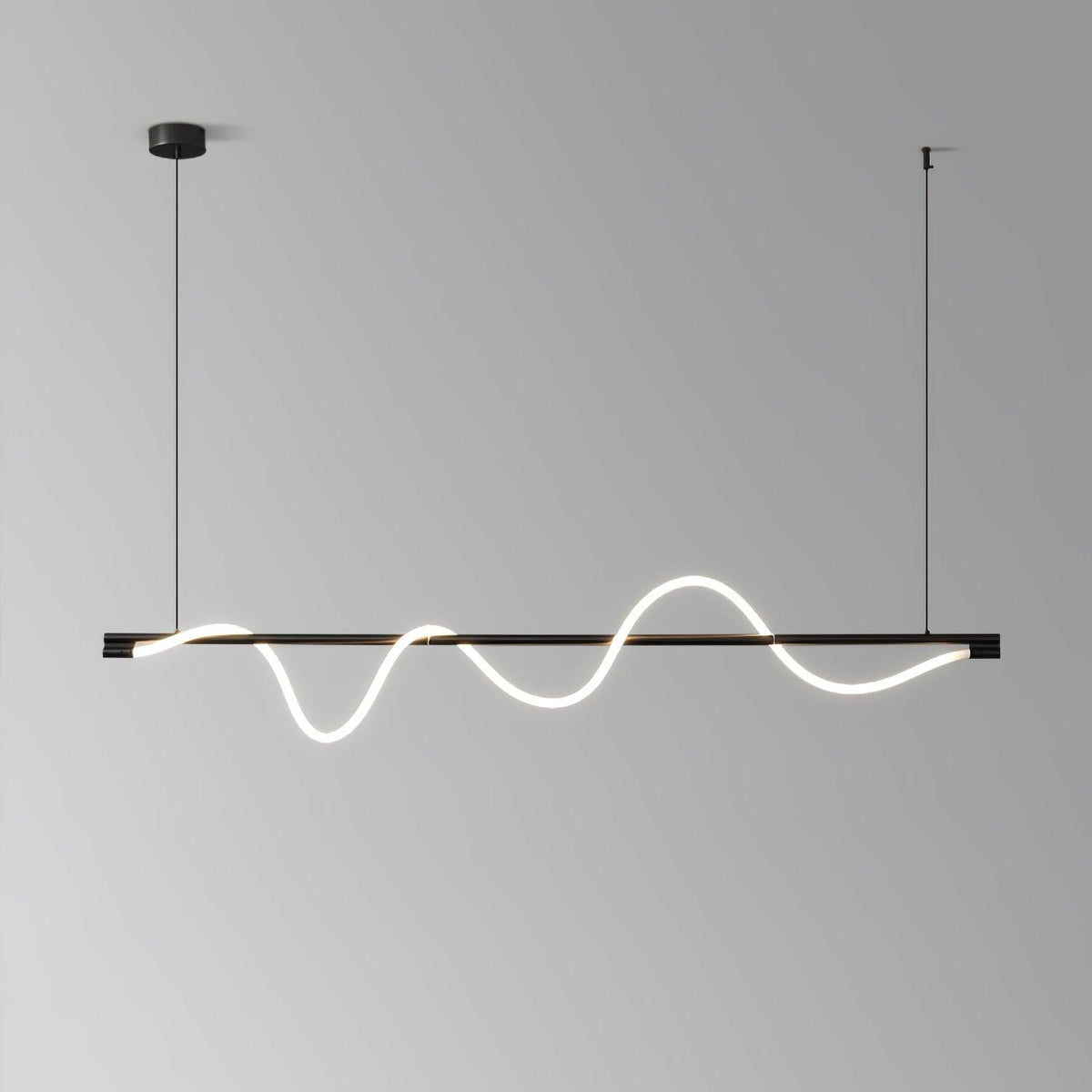 Linear Curve Island Pendant Lamp