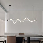 Linear Curve Island Pendant Lamp