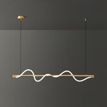 Linear Curve Island Pendant Lamp