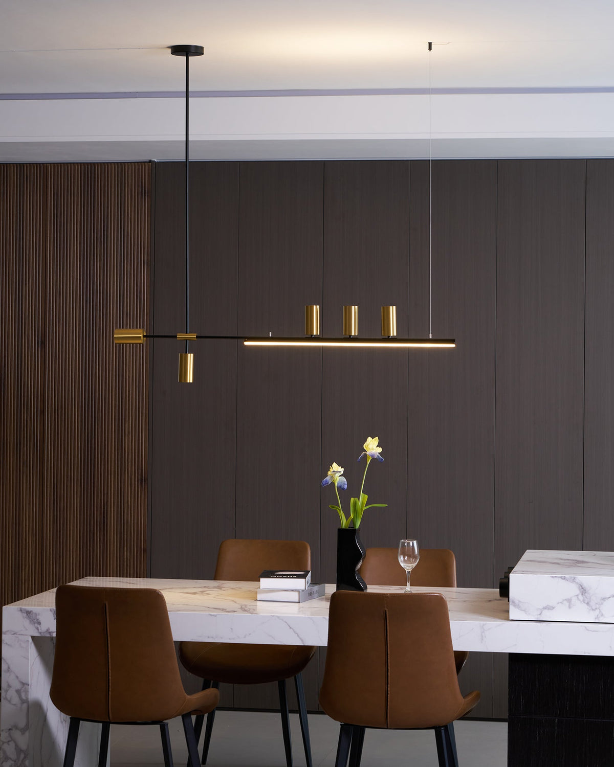 Linear Island Pendant Lamp