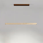 Linear Travertine Pendant Lamp