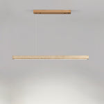 Linear Travertine Pendant Lamp