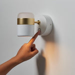 Adjustable Glass Wall Lamp