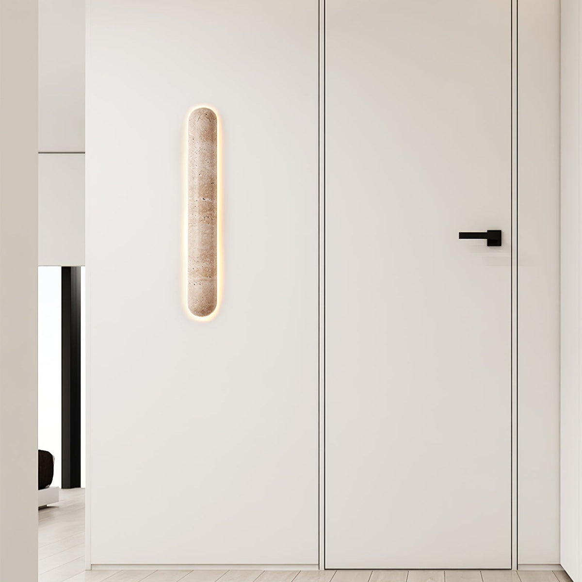 Liora Travertine Wall Sconce