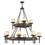 Livex Lighting Cape May 48 Inch 12 Light Chandelier Cp71671