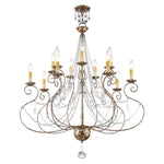 Livex Lighting Isabella 36 Inch 14 Light Chandelier Cp77871
