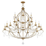Livex Lighting Chesterfield 46 Inch 30 Light Chandelier Cp90304