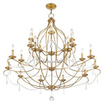 Livex Lighting Chesterfield 46 Inch 30 Light Chandelier Cp90304