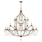 Livex Lighting Chesterfield 46 Inch 30 Light Chandelier Cp90304