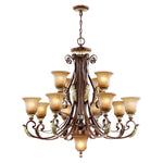 Livex Lighting Villa Verona 40 Inch 13 Light Chandelier Cp108280