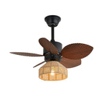 Loft Blade Cage Ceiling Fan Light