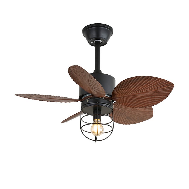 Loft Blade Cage Ceiling Fan Light