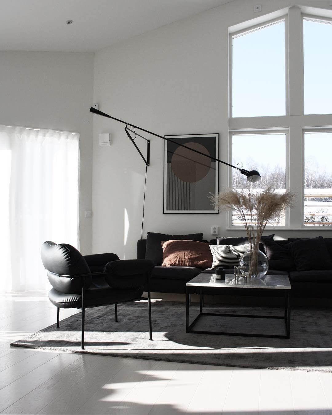 Long Arm Living Room Art Wall Lamp