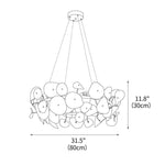 Lotus Petal Chandelier