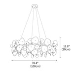 Lotus Petal Chandelier