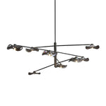 Lotus Leaves Glass Chandelier