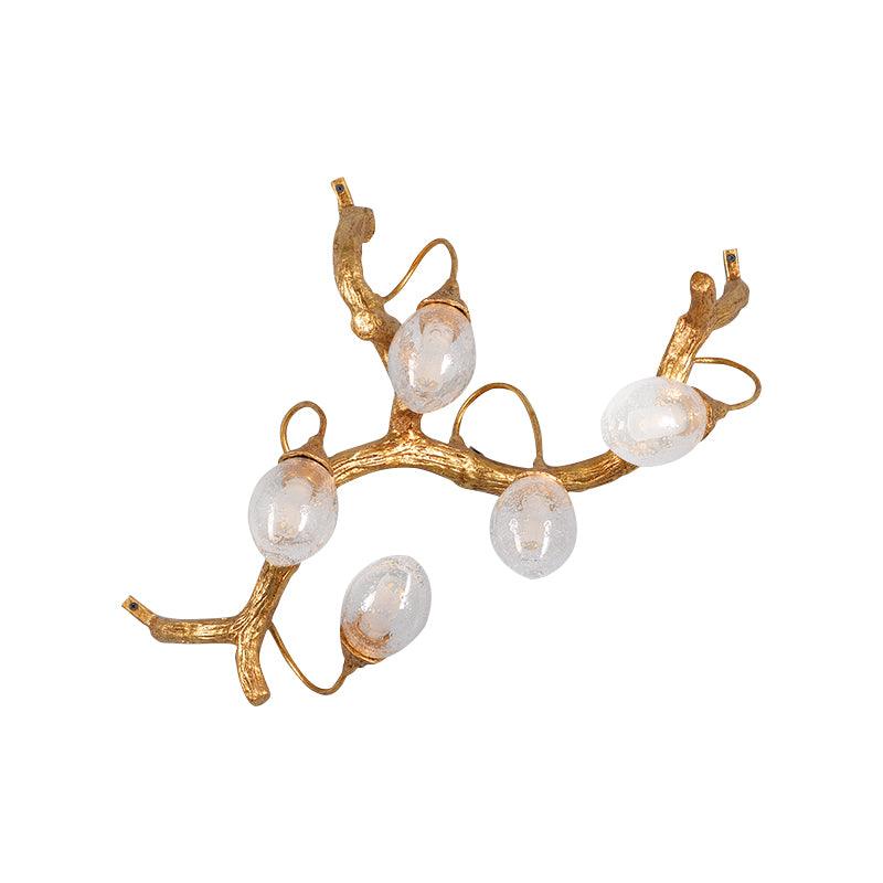 Lotus Seed Right Wall Lamp 15.7"