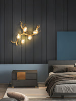 Lotus Seed Right Wall Lamp 15.7"