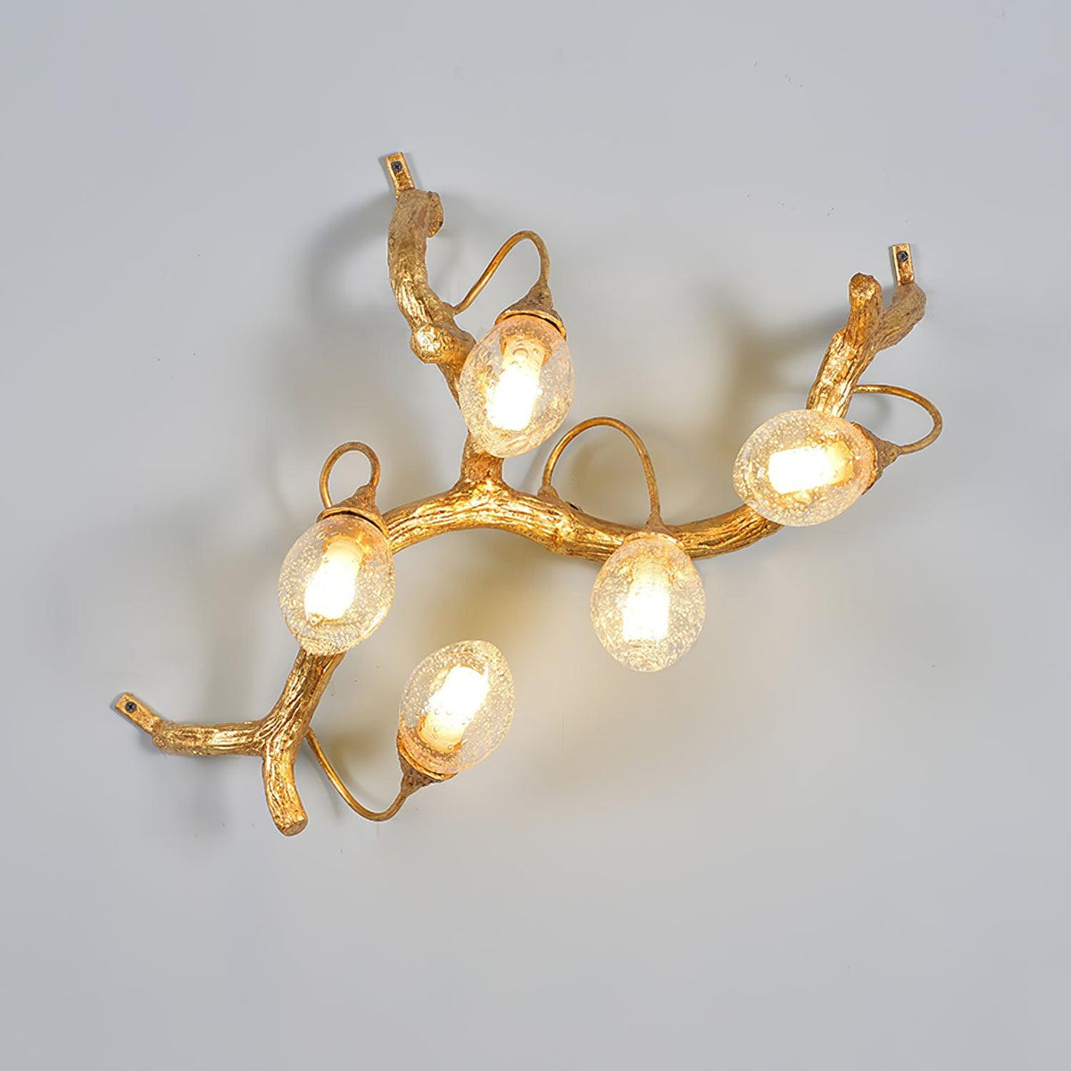 Lotus Seed Right Wall Lamp 15.7"