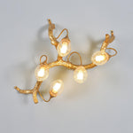 Lotus Seed Right Wall Lamp 15.7"