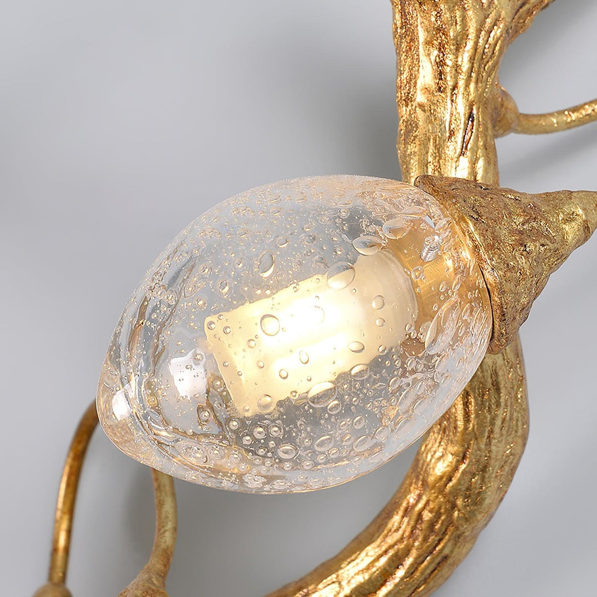 Lotus Seed Right Wall Lamp 15.7"