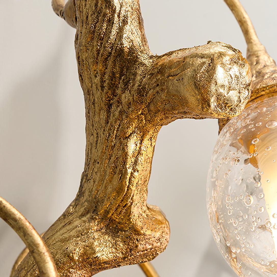 Lotus Seed Right Wall Lamp 15.7"