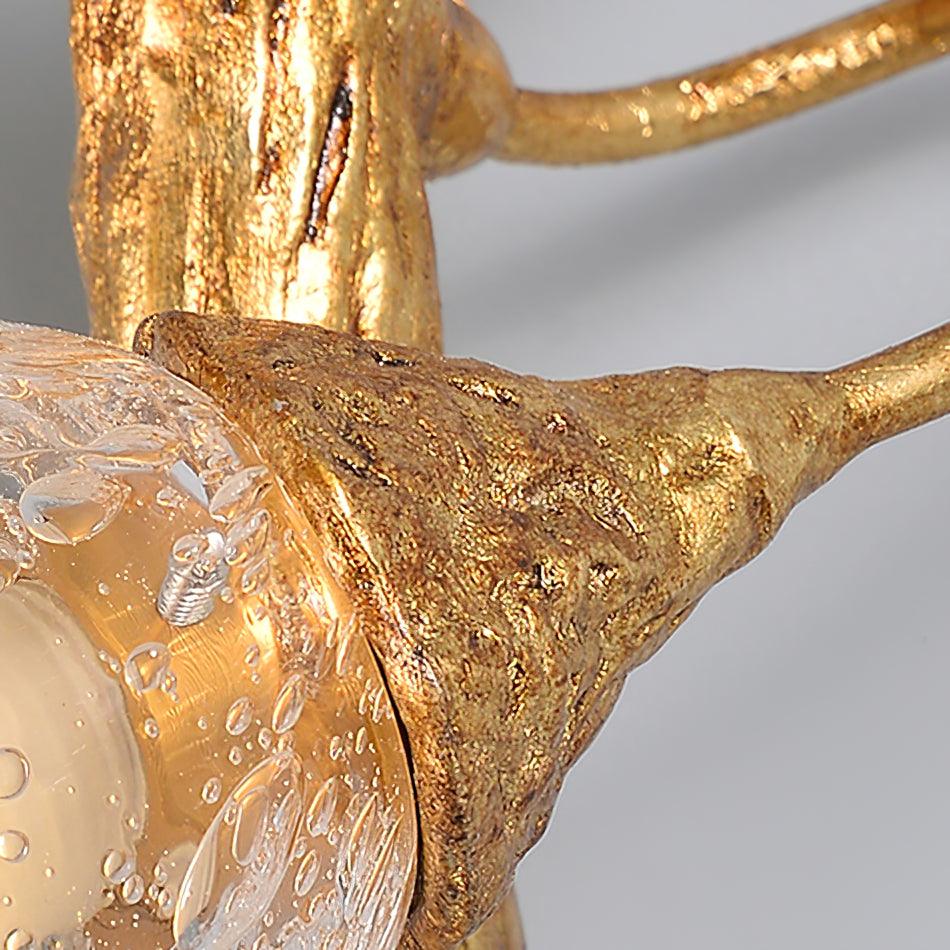 Lotus Seed Right Wall Lamp 15.7"