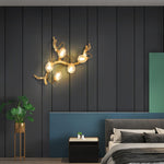 Lotus Seed Right Wall Lamp 15.7"