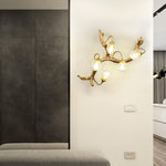 Lotus Seed Right Wall Lamp 15.7"