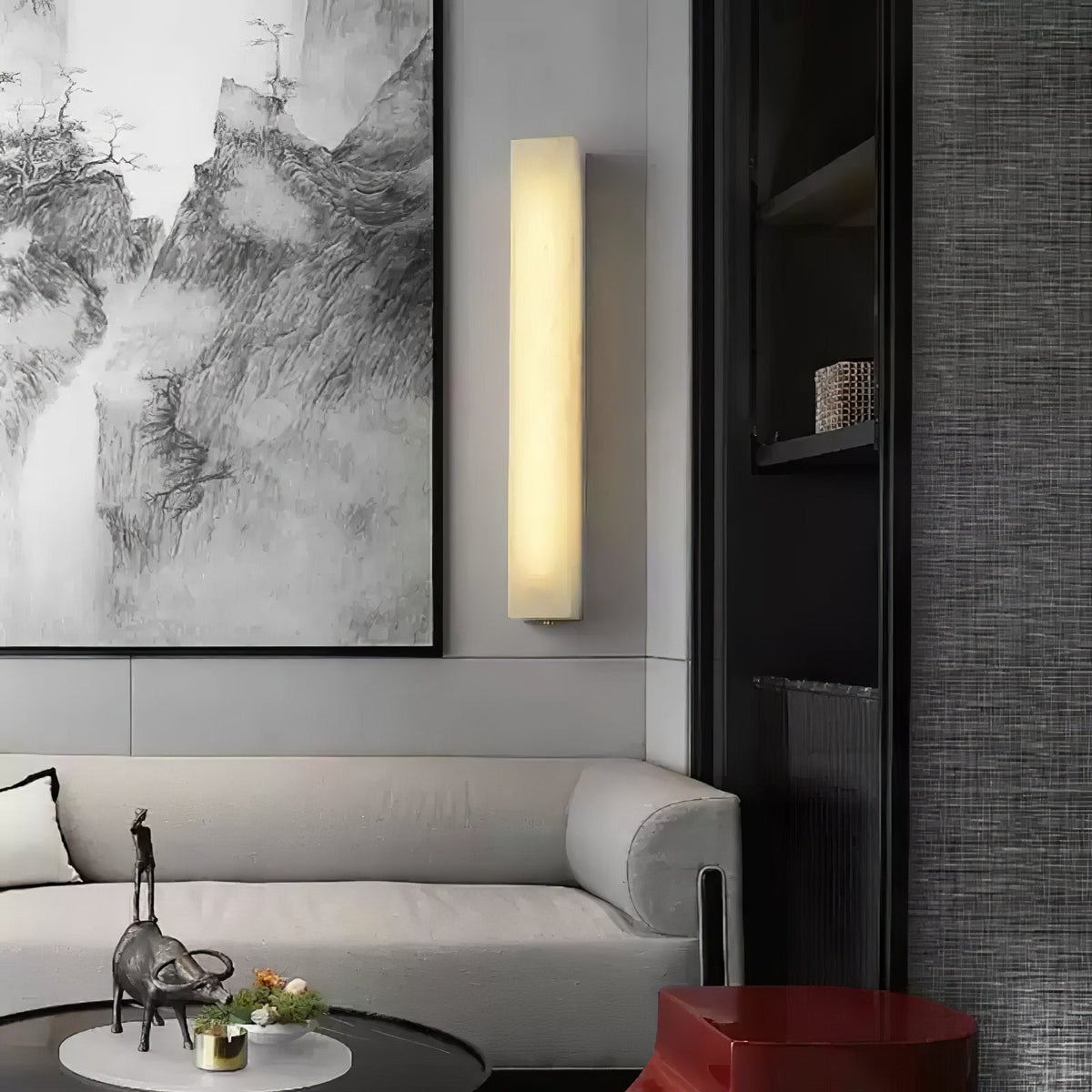 Lucent Pillar Wall Light