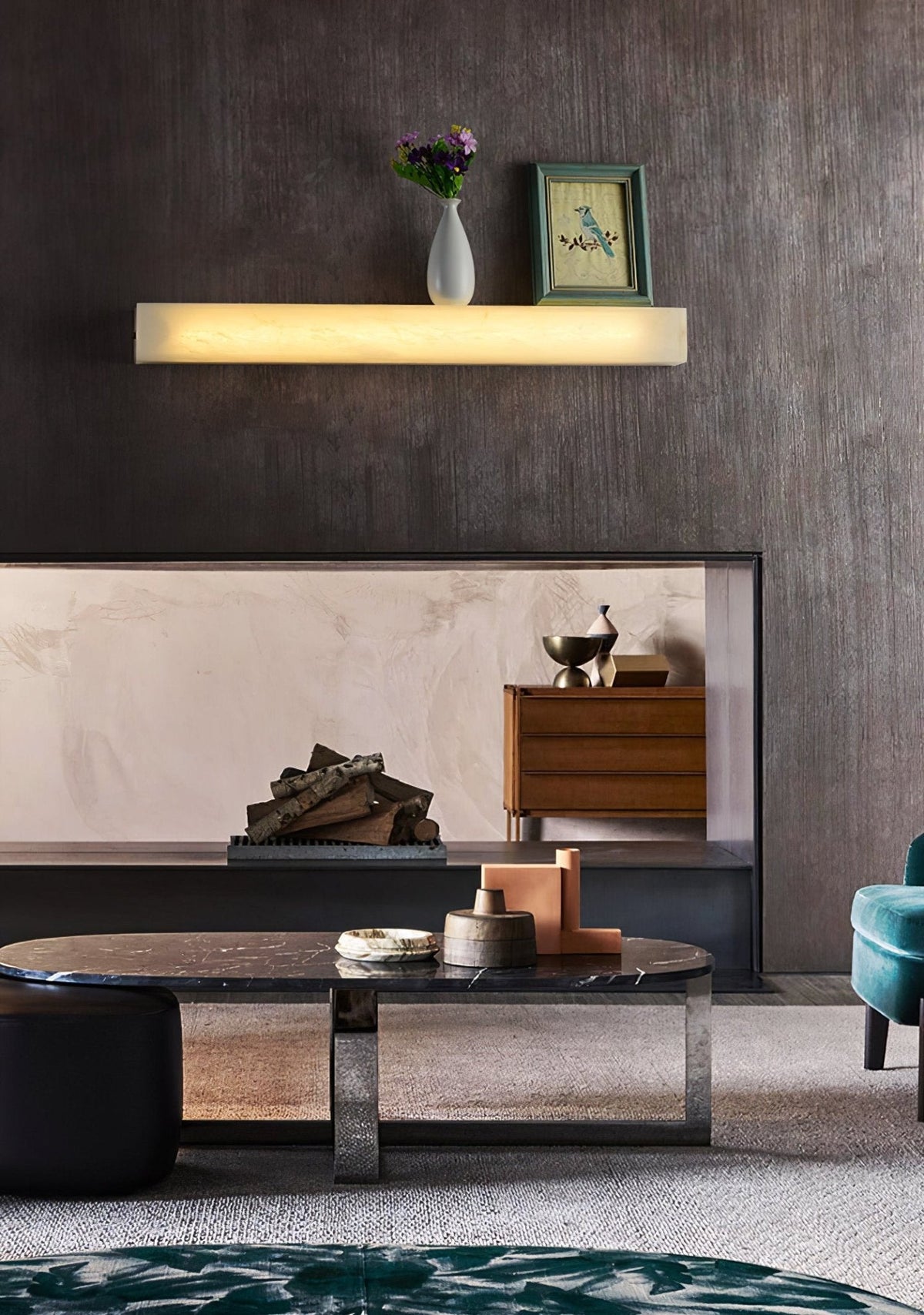 Lucent Pillar Wall Light