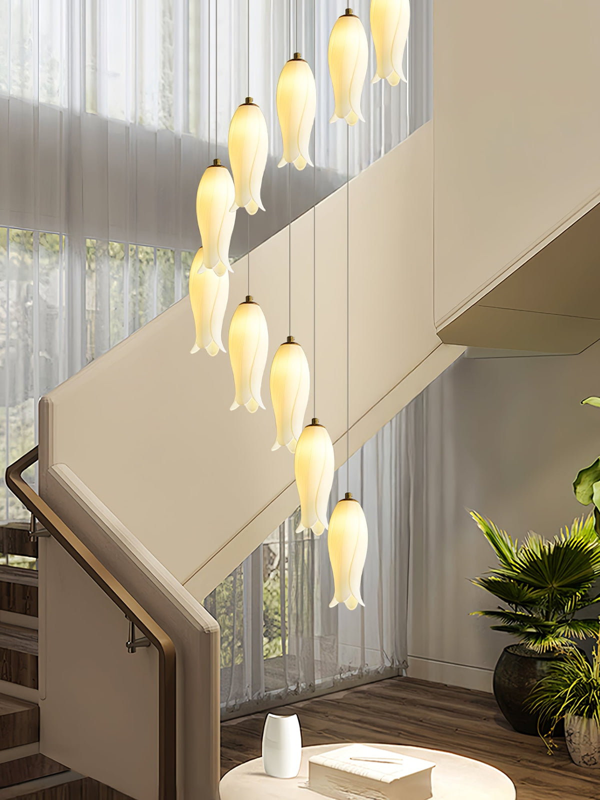 Luma Flora Stairs Chandelier