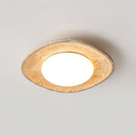 Luma Travertine Ceiling Light