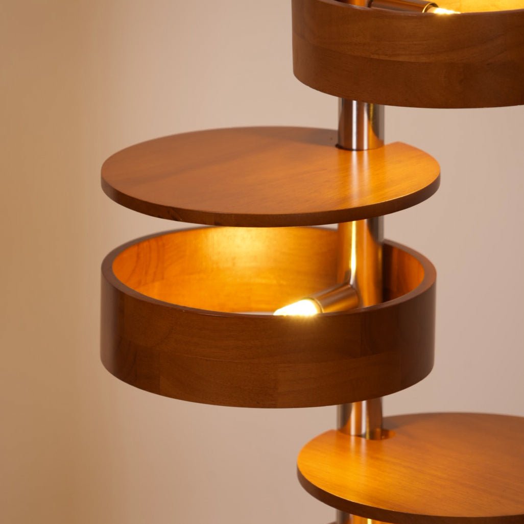 Luminis Wooden Floor Lamp