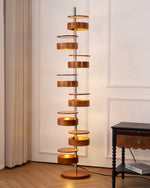 Luminis Wooden Floor Lamp