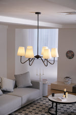 Lumos Black Chandelier