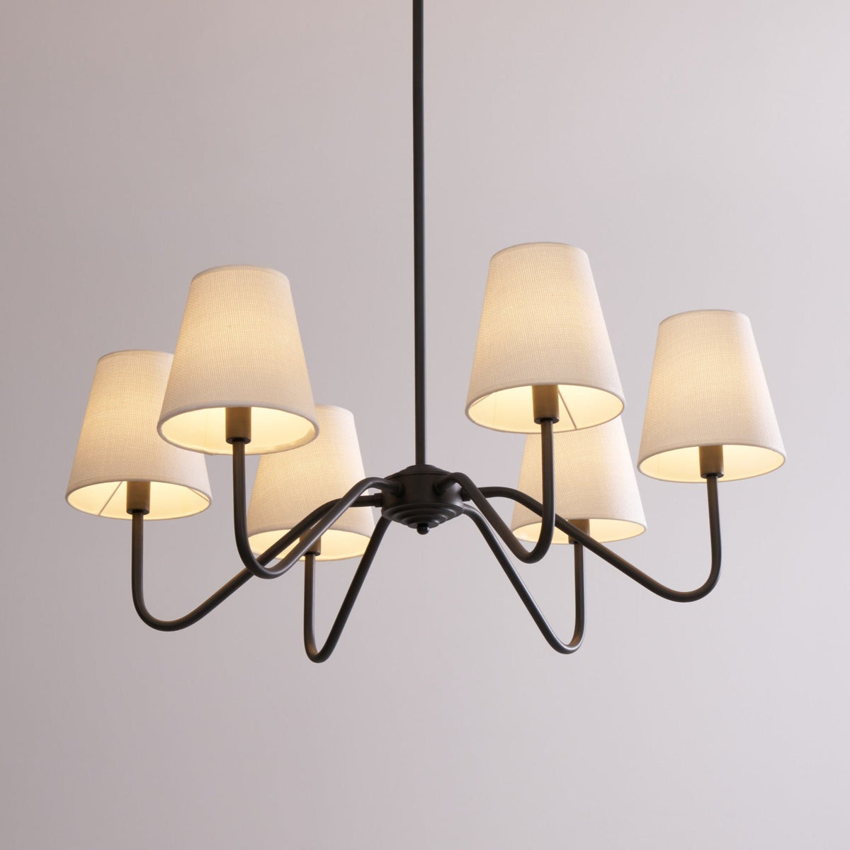 Lumos Black Chandelier