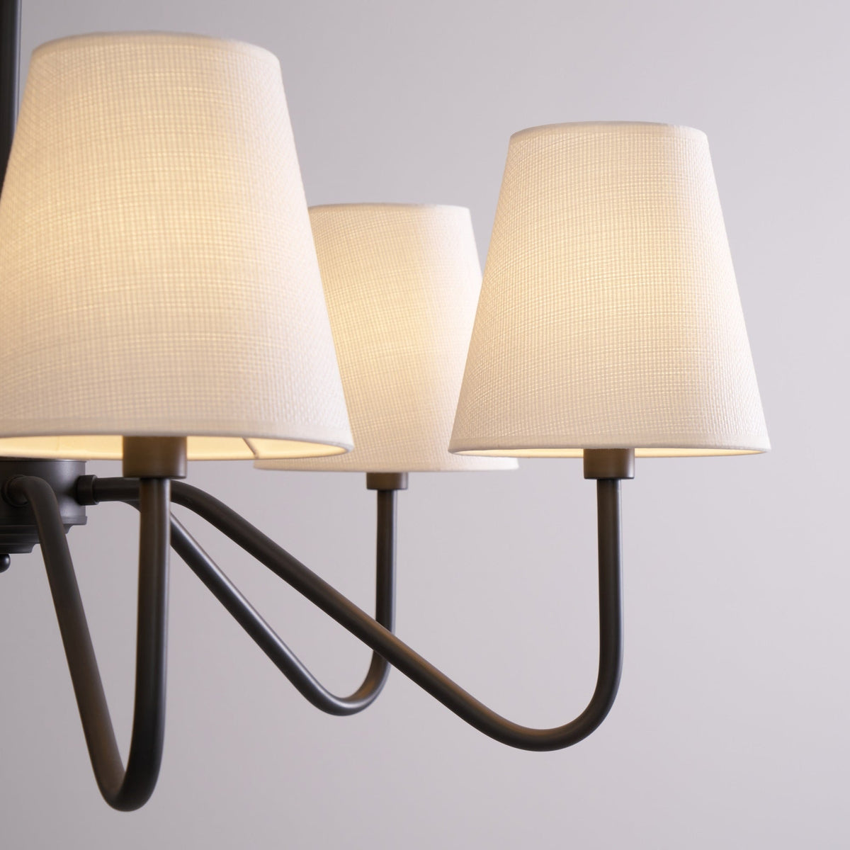 Lumos Black Chandelier