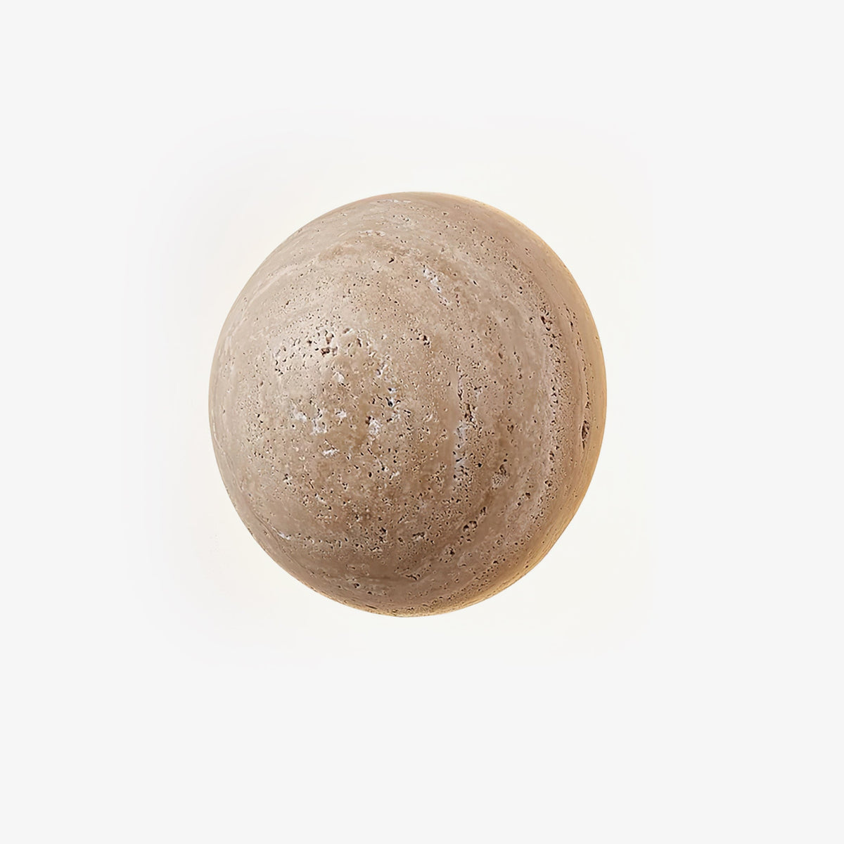 Luna Travertine Wall Light