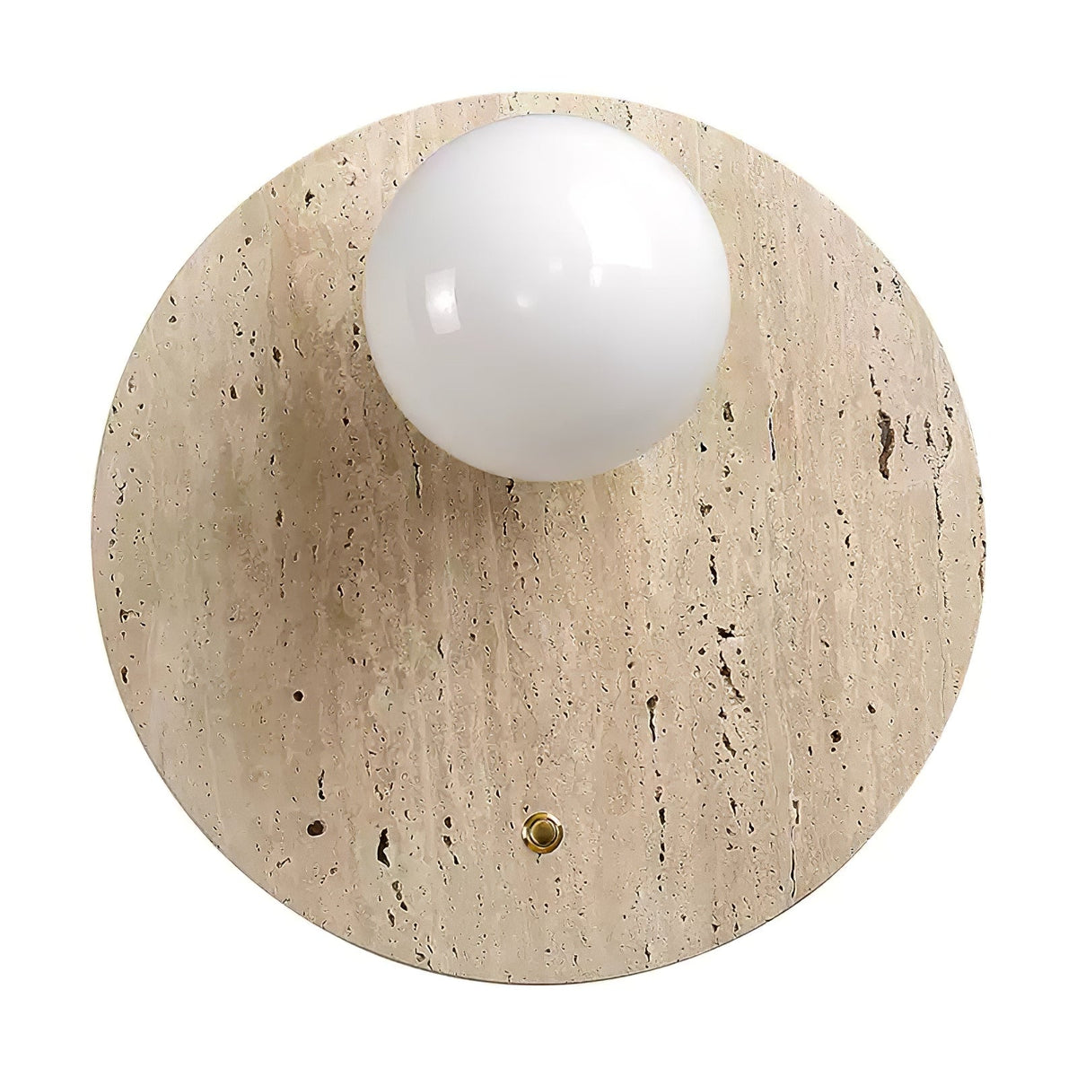 Luna Travertine Wall Sconce