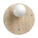Luna Travertine Wall Sconce