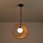 Lunar Crest Pendant Lamp 15"
