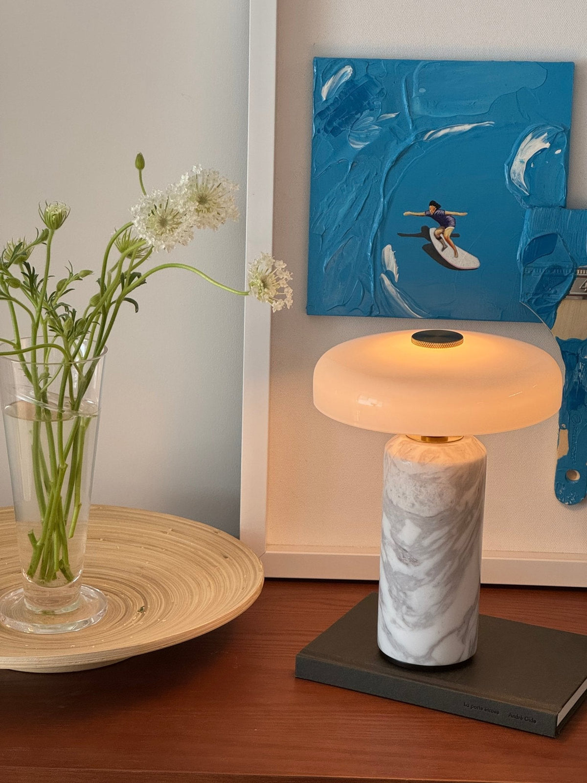 Lunara Marble Table Lamp