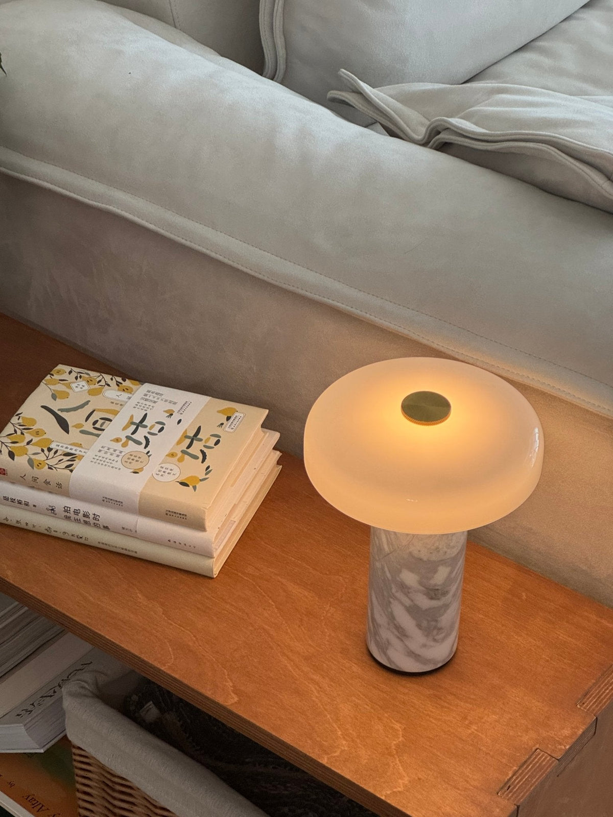 Lunara Marble Table Lamp