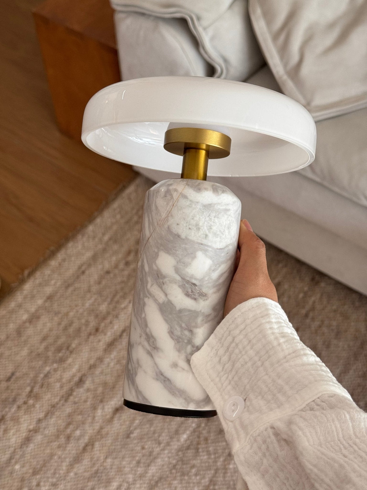 Lunara Marble Table Lamp