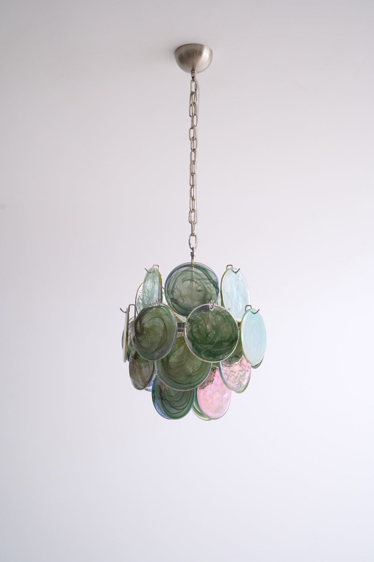 Lunaria Disc Murano Chandelier
